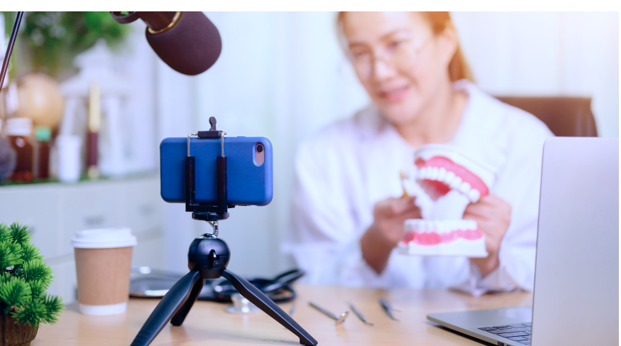 developing engagement with video dental content